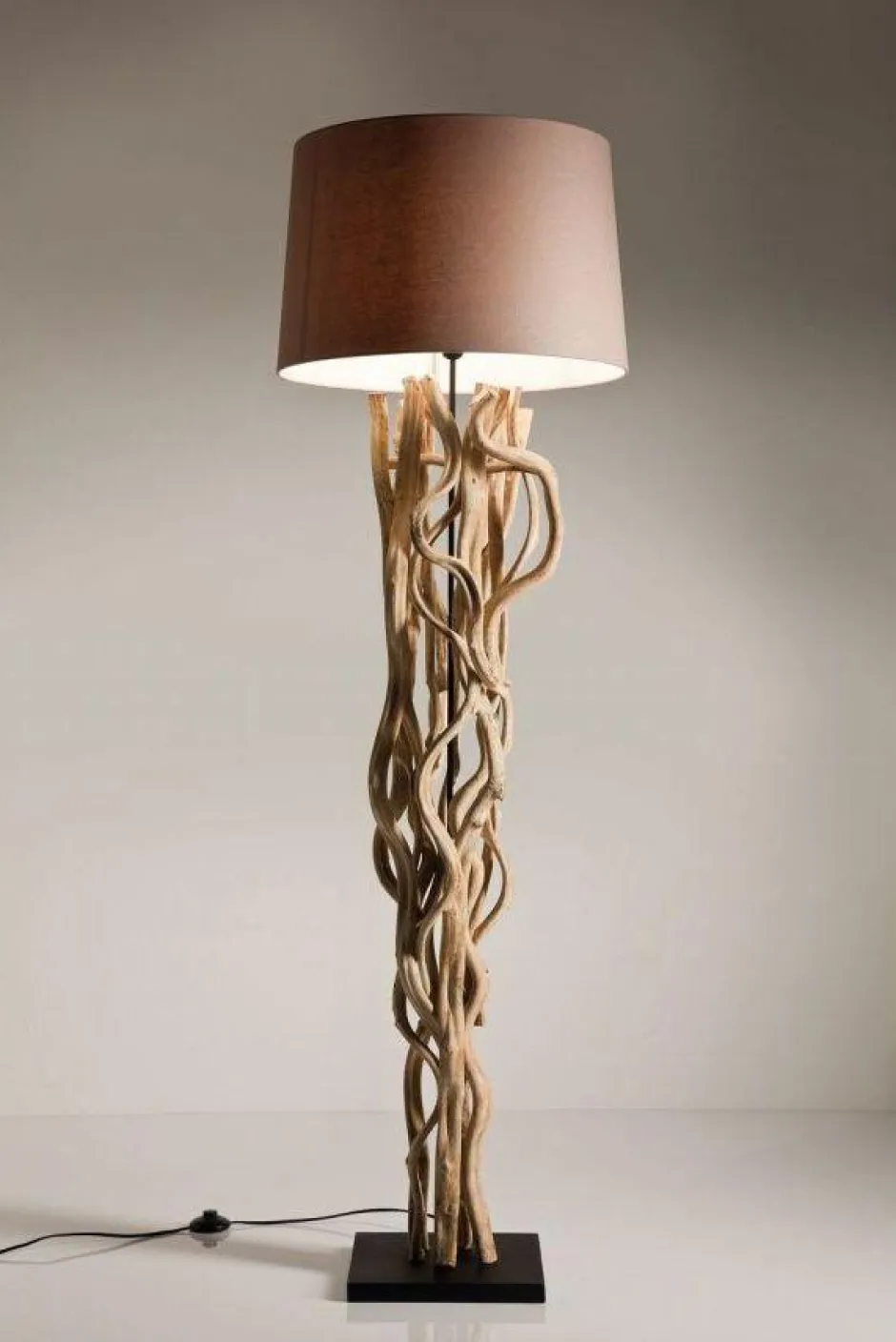 Lampa Podłogowa Scultra 55x158 Cm Naturalna*KARE Design Hot