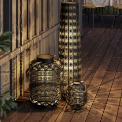Lampa Podłogowa Sultans Home Ø39x59 Cm Czarna*KARE Design Best