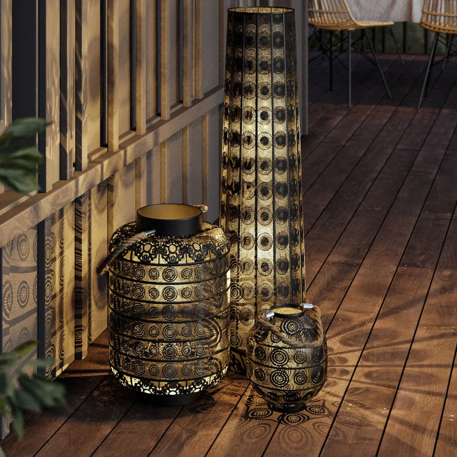 Lampa Podłogowa Sultans Home Ø39x59 Cm Czarna*KARE Design Best