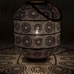 Lampa Podłogowa Sultan Ø23x31 Cm Czarna*KARE Design Outlet
