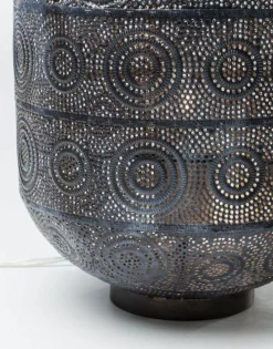 Lampa Podłogowa Sultan Ø23x31 Cm Czarna*KARE Design Outlet