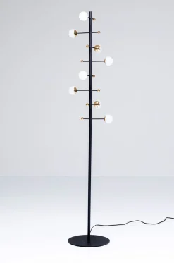 Lampa Podłogowa Trapez 30x160 Cm Czarna*KARE Design Best