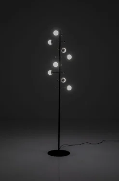Lampa Podłogowa Trapez 30x160 Cm Czarna*KARE Design Best