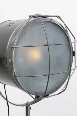 Lampa Podłogowa Trójnóg Vintage Drewno Sosnowe I Stal 110-155 Cm*KARE Design Online
