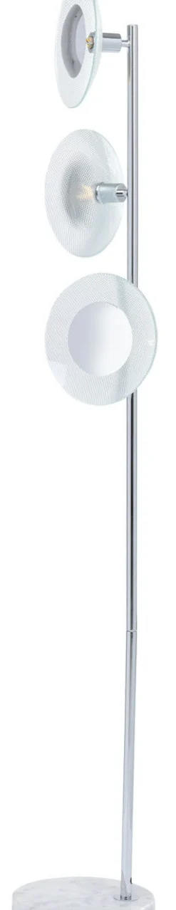 Lampa Podłogowa Ufo Tre 26x160 Cm Srebrny*KARE Design New