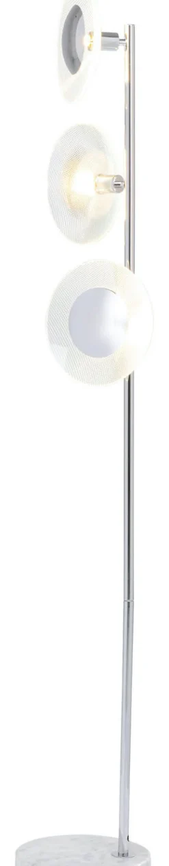 Lampa Podłogowa Ufo Tre 26x160 Cm Srebrny*KARE Design New