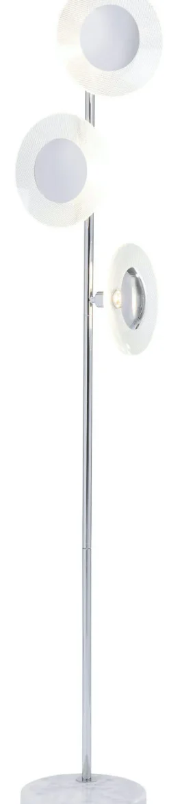 Lampa Podłogowa Ufo Tre 26x160 Cm Srebrny*KARE Design New