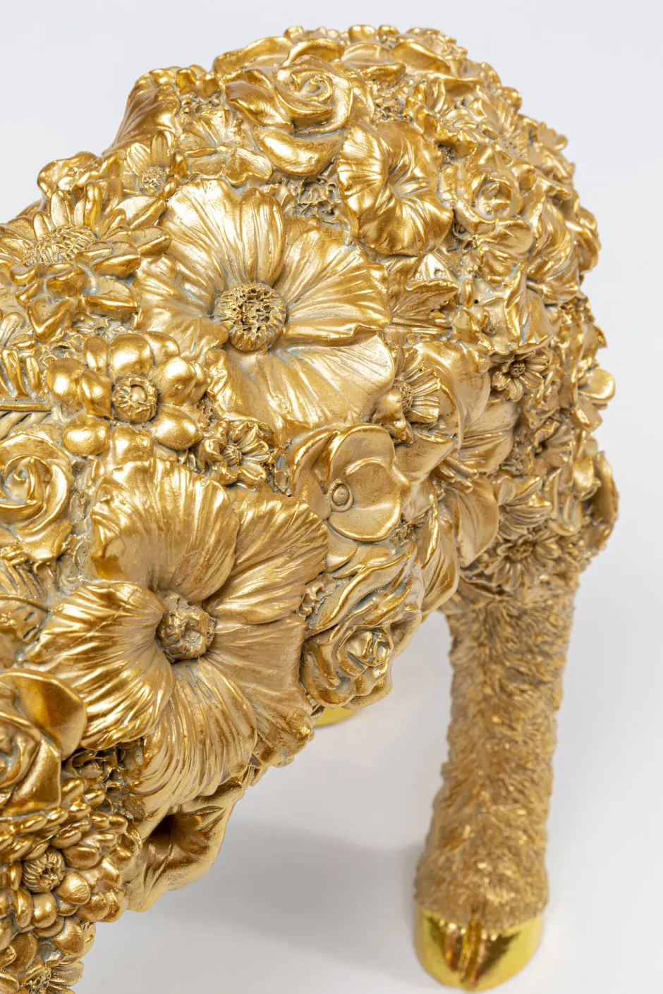 Lampa Stołowa Animal Flower Sheep 47x36 Cm Złota*KARE Design Outlet