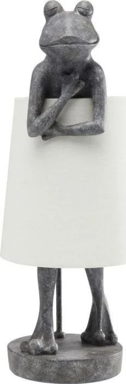 Lampa Stołowa Animal Frog 23x58 Cm Szara*KARE Design Sale