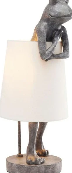 Lampa Stołowa Animal Frog 23x58 Cm Szara*KARE Design Sale