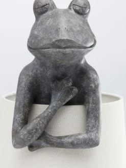 Lampa Stołowa Animal Frog 23x58 Cm Szara*KARE Design Sale