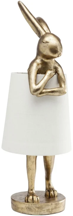 Lampa Stołowa Animal Rabbit 23x68 Cm Złota*KARE Design Discount