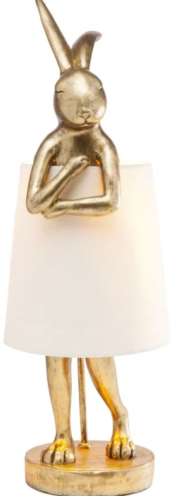 Lampa Stołowa Animal Rabbit 23x68 Cm Złota*KARE Design Discount