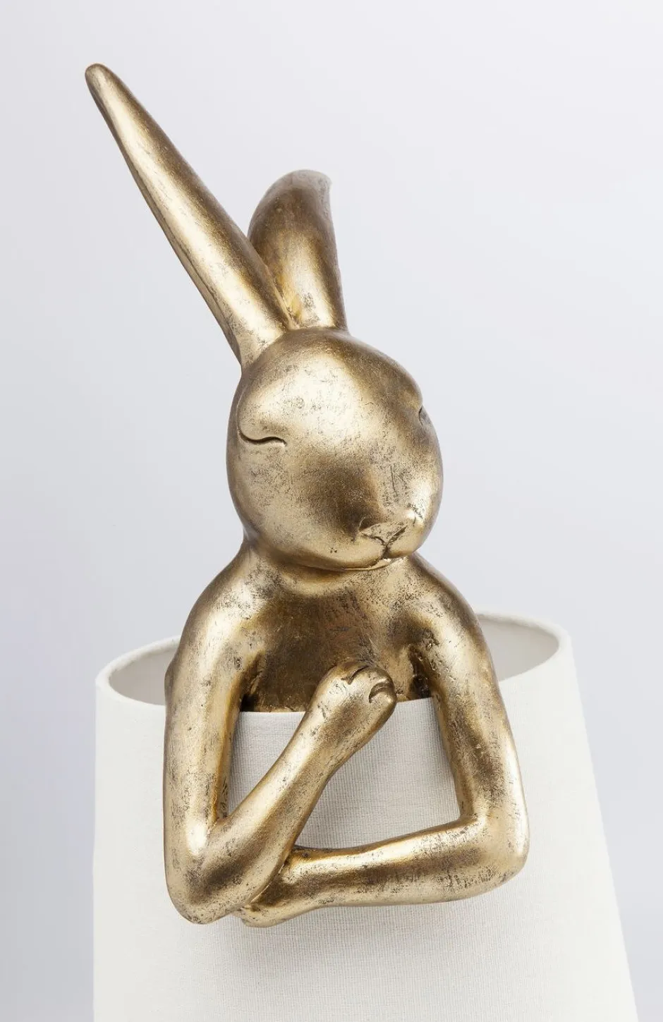 Lampa Stołowa Animal Rabbit 23x68 Cm Złota*KARE Design Discount