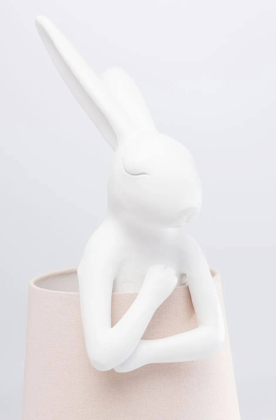 Lampa Stołowa Animal Rabbit 27x68 Cm Biała*KARE Design Best