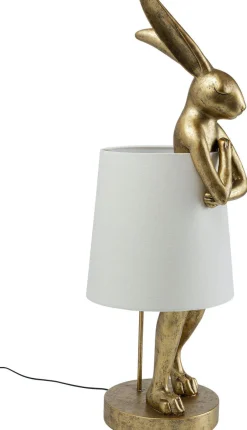 Lampa Stołowa Animal Rabbit 31x88 Cm Złota*KARE Design Clearance