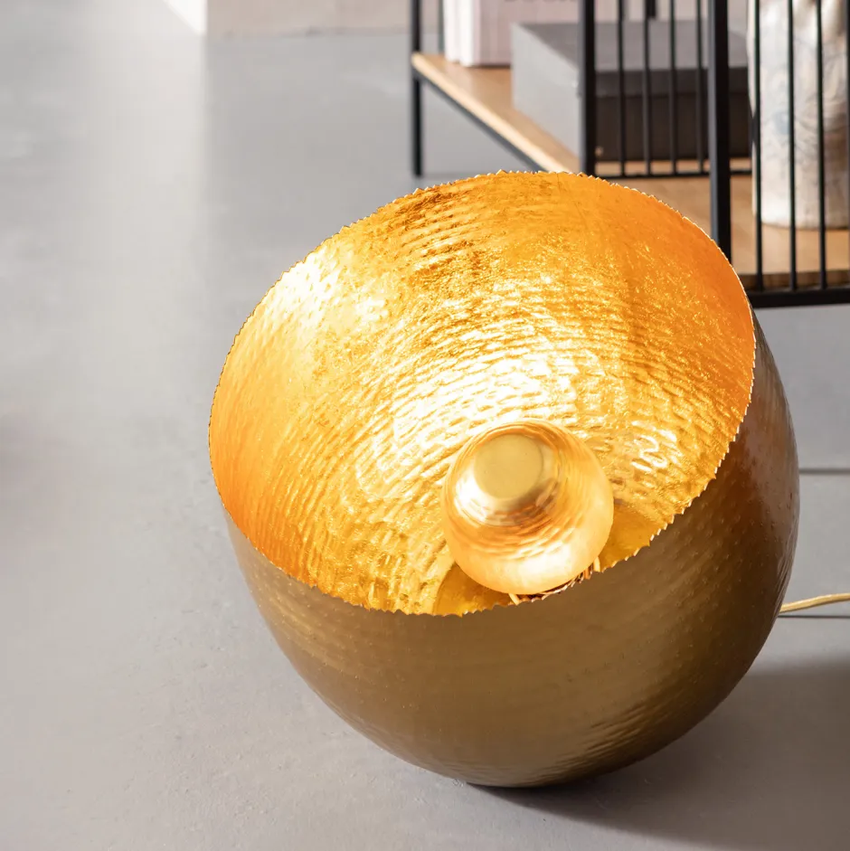 Lampa Stołowa Apollon 36x26 Cm Złota*KARE Design Hot