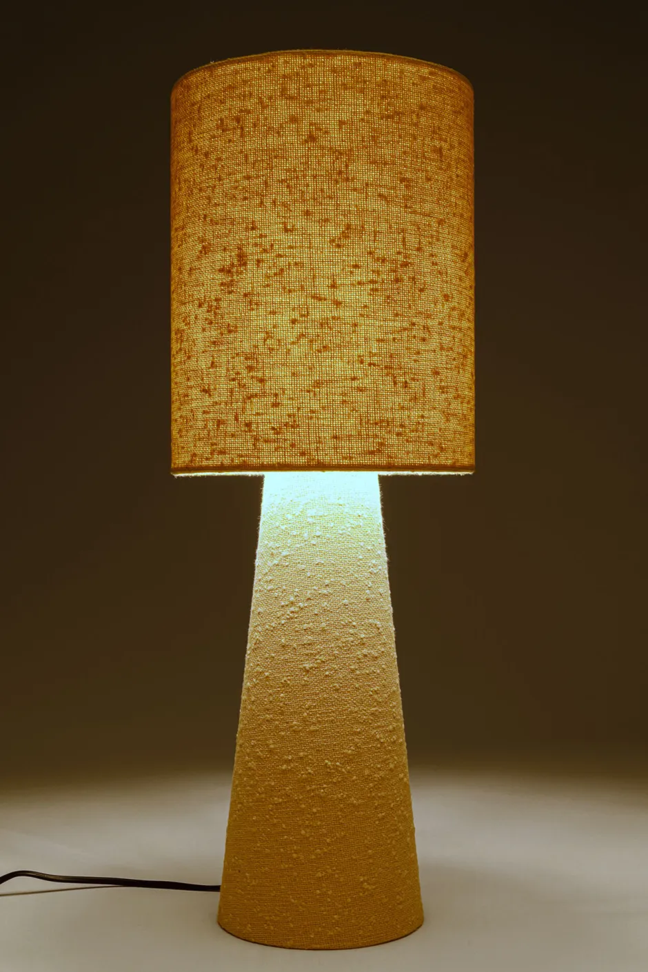 Lampa Stołowa Beżowa Boucle 60 Cm*KARE Design Best