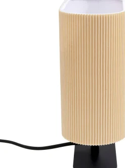 Lampa Stołowa Beżowa Podstawa Czarna 21x26 Cm*KARE Design Sale