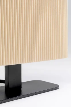 Lampa Stołowa Beżowa Podstawa Czarna 21x26 Cm*KARE Design Sale