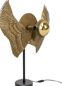 Lampa Stołowa Bird Wings 61x76 Cm Czarno-złota*KARE Design Sale