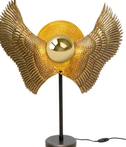 Lampa Stołowa Bird Wings 61x76 Cm Czarno-złota*KARE Design Sale