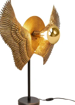 Lampa Stołowa Bird Wings 61x76 Cm Czarno-złota*KARE Design Sale