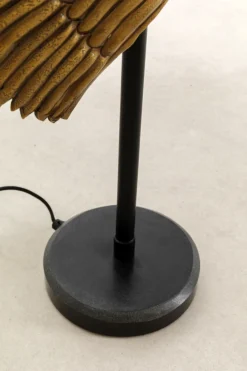 Lampa Stołowa Bird Wings 61x76 Cm Czarno-złota*KARE Design Sale
