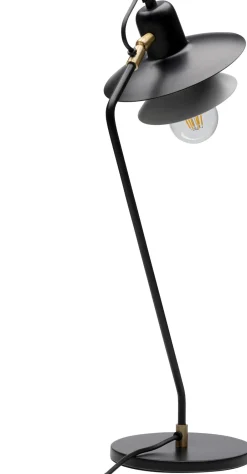 Lampa Stołowa Biurkowa Czarna Stalowa 54 Cm*KARE Design Hot