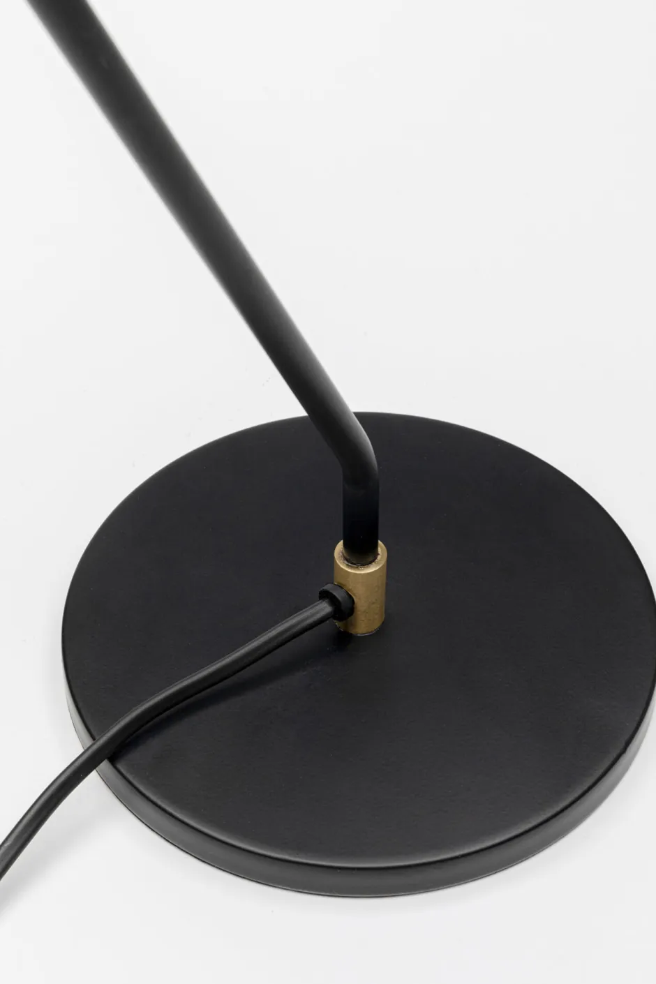 Lampa Stołowa Biurkowa Czarna Stalowa 54 Cm*KARE Design Hot