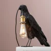 Lampa Stołowa Crow 14x34 Cm Czarna Matowa*KARE Design Clearance