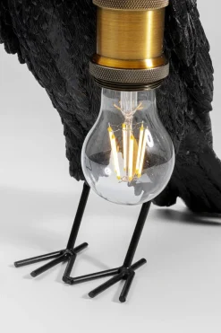 Lampa Stołowa Crow 14x34 Cm Czarna Matowa*KARE Design Clearance