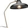 Lampa Stołowa Czarno-złota Stalowa 49 Cm*KARE Design Outlet