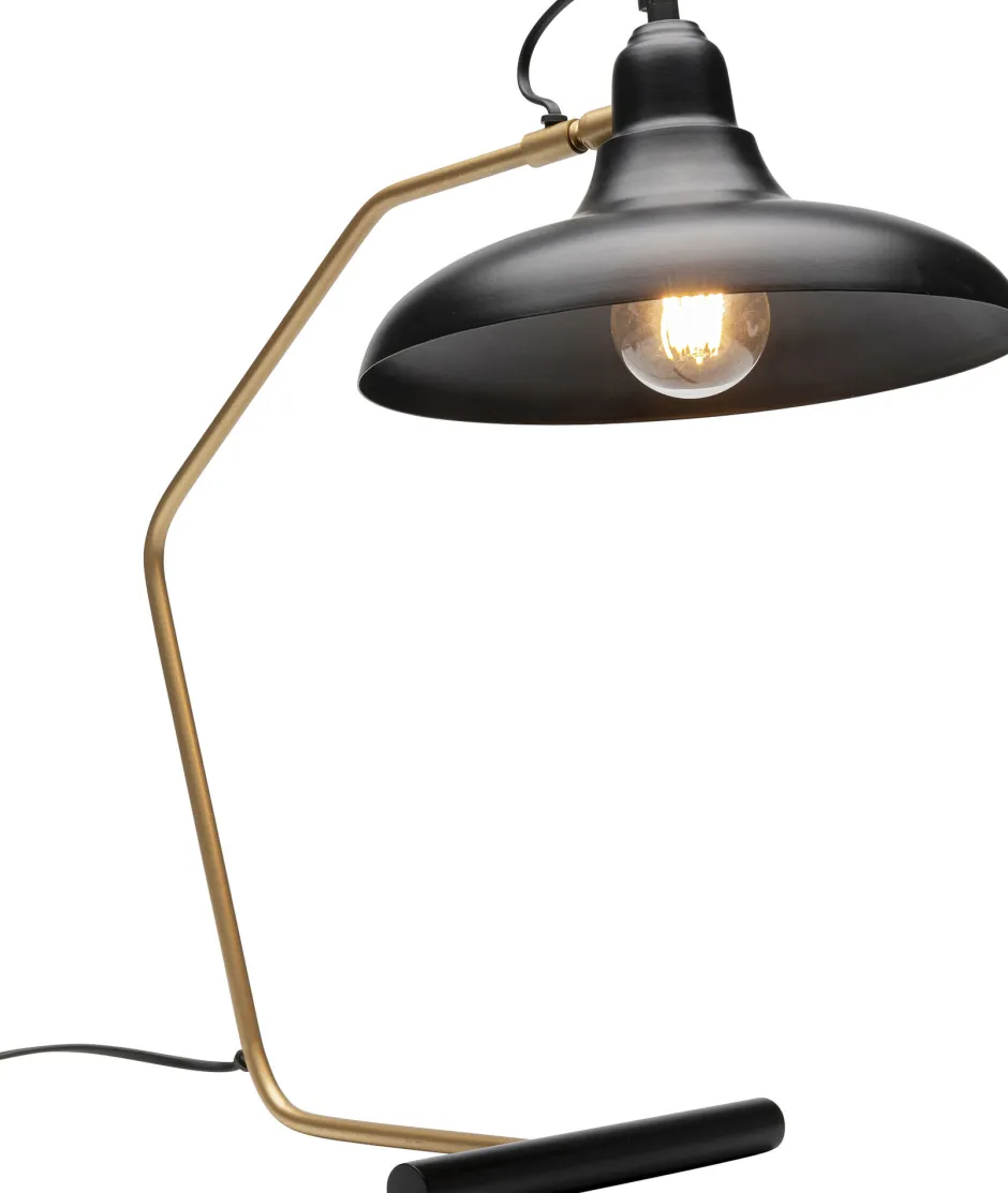 Lampa Stołowa Czarno-złota Stalowa 49 Cm*KARE Design Outlet