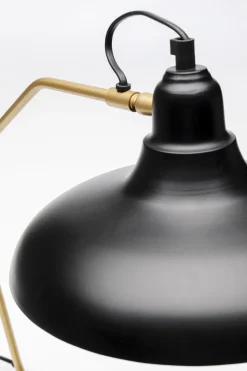 Lampa Stołowa Czarno-złota Stalowa 49 Cm*KARE Design Outlet