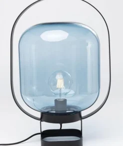 Lampa Stołowa Jupiter 35x54 Cm Niebiesko-czarna*KARE Design Online