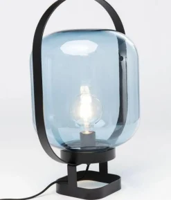 Lampa Stołowa Jupiter 35x54 Cm Niebiesko-czarna*KARE Design Online