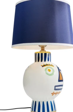 Lampa Stołowa Kolorowa Dwie Twarze 65 Cm Podstawa Z Porcelany*KARE Design Hot
