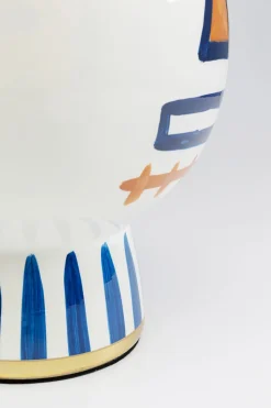 Lampa Stołowa Kolorowa Dwie Twarze 65 Cm Podstawa Z Porcelany*KARE Design Hot