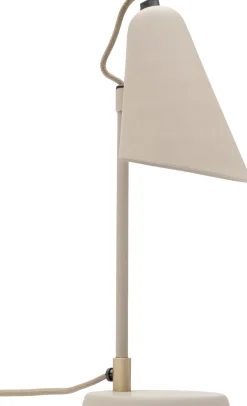 Lampa Stołowa Mała Stalowa Kolor Beż 32 Cm*KARE Design