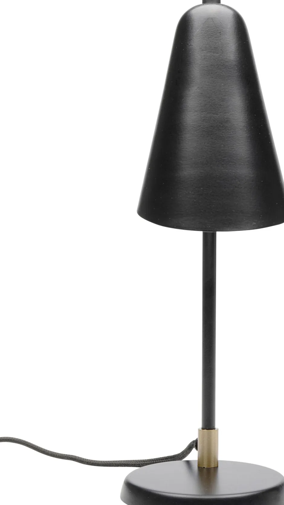 Lampa Stołowa Mała Stalowa Kolor Czarny 32 Cm*KARE Design Clearance