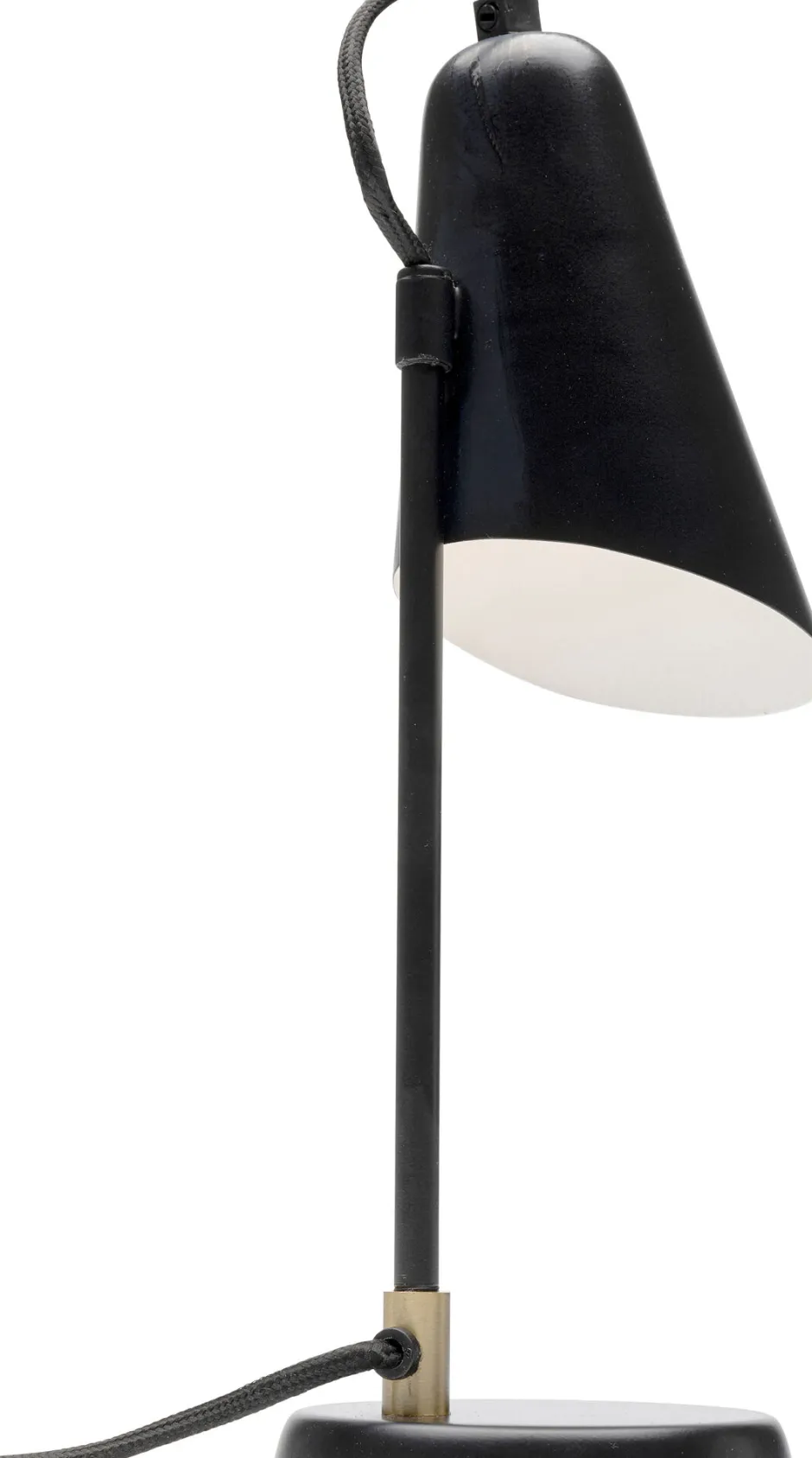 Lampa Stołowa Mała Stalowa Kolor Czarny 32 Cm*KARE Design Clearance