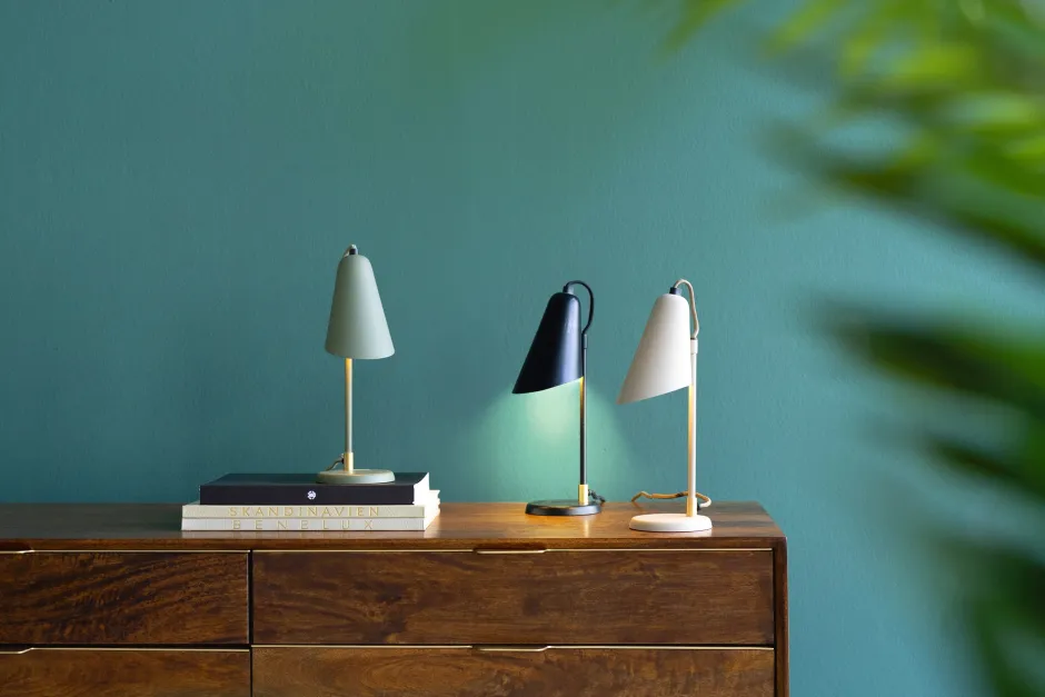 Lampa Stołowa Mała Stalowa Kolor Czarny 32 Cm*KARE Design Clearance