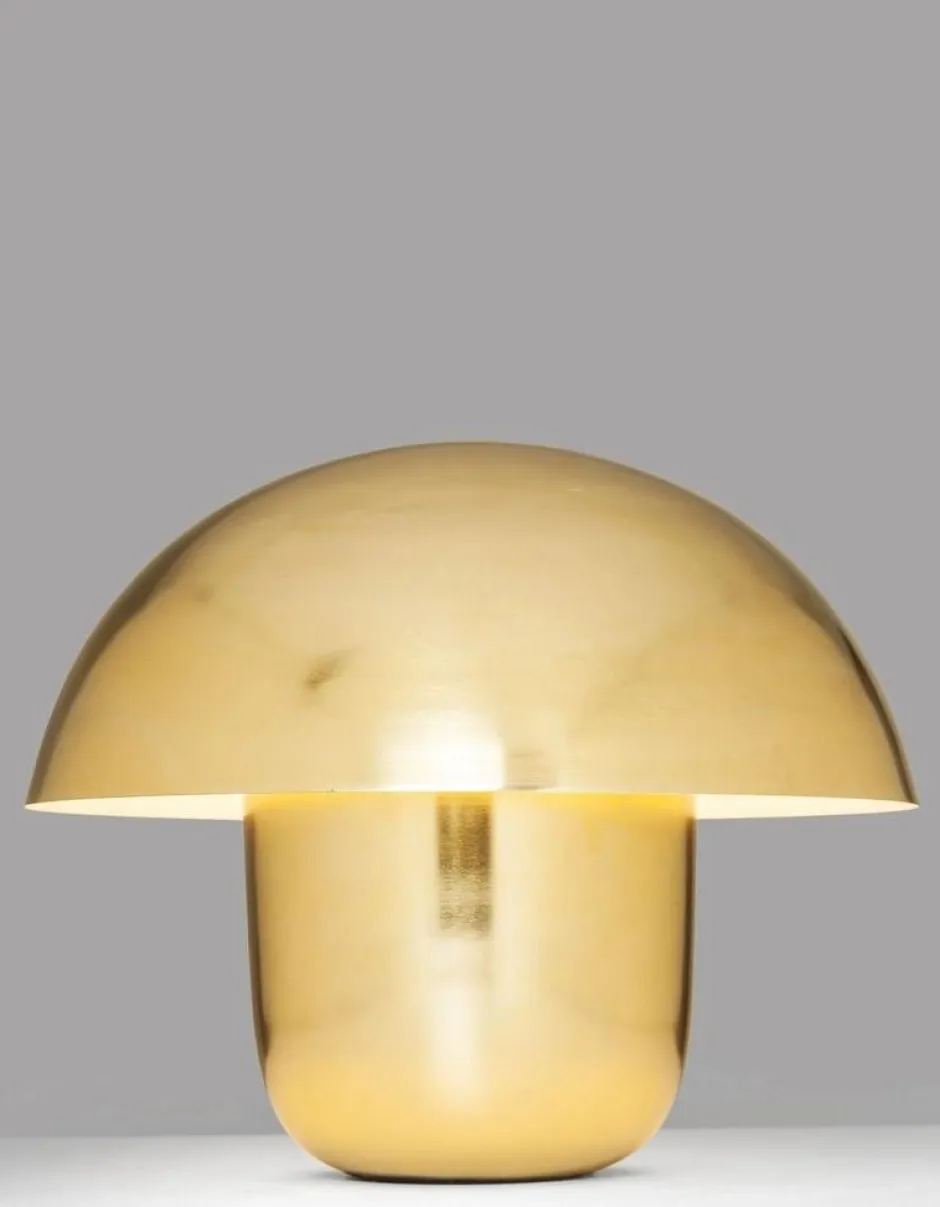 Lampa Stołowa Mushroom Ø50x44 Cm Mosiężna*KARE Design Discount