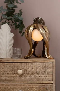 Lampa Stołowa Octopus 26x34 Cm Złota*KARE Design