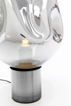 Lampa Stołowa Przydymiona Stal I Szkło 38 Cm*KARE Design Hot