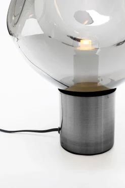 Lampa Stołowa Przydymiona Stal I Szkło 38 Cm*KARE Design Hot