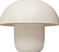 Lampa Stołowa Stalowa Grzybek Kolor Beżowy Ø50x44 Cm*KARE Design New