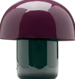Lampa Stołowa Stalowa Grzybek Kolor Fioletowo-czarny Ø20x20 Cm*KARE Design Best