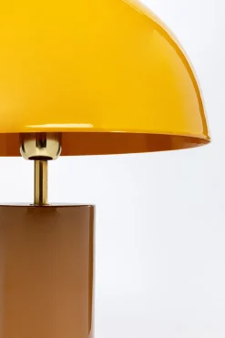 Lampa Stołowa Stalowa żółta Ø30x51 Cm*KARE Design New